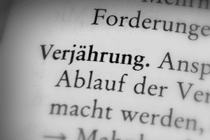 Bei einer Falschaussage tritt die Verjährung nach fünf Jahren ein.